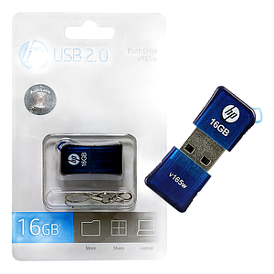 MEMORIA USB 16GB HP V165W - AZUL