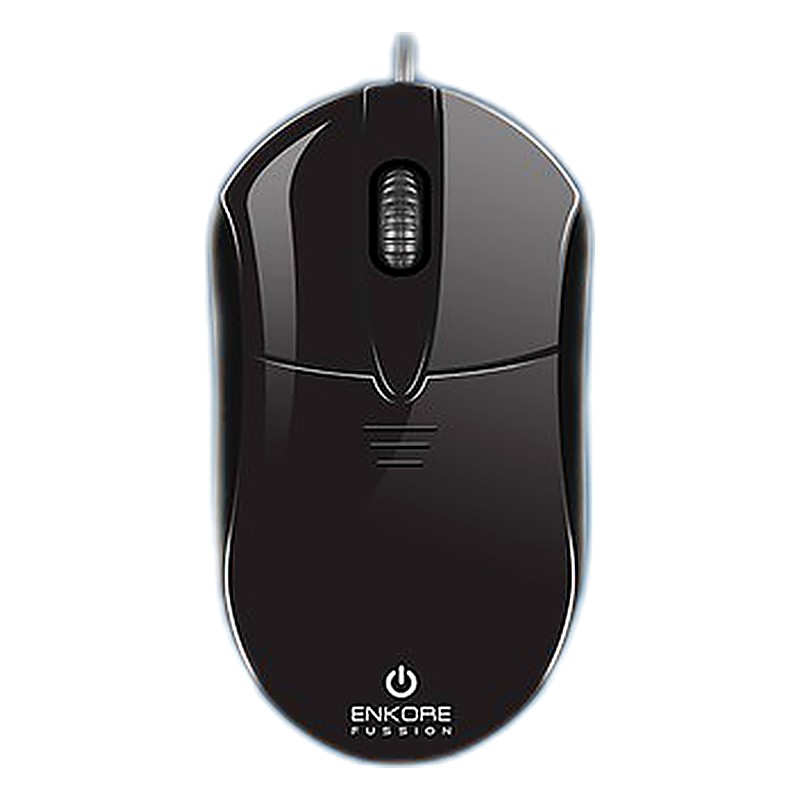 MOUSE OPTICO FUSSION EKM113, USB - ENKORE