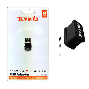 ADAPTADOR TENDA W311MI MINIUSB INALAMBRICO 150MBPS