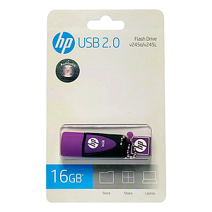 MEMORIA USB 16GB HP V245L LILA/NEGRO