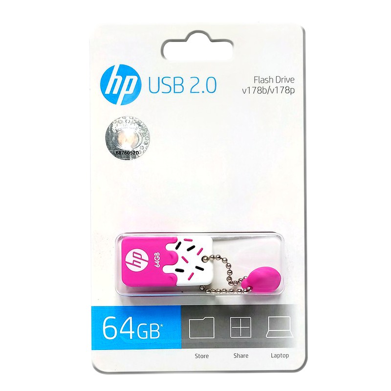 MEMORIA USB 64GB HP V178P PURPURA