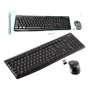 KIT TECLADO Y MOUSE INALAMBRICO, MULTIMEDIA - LOGITECH MK270