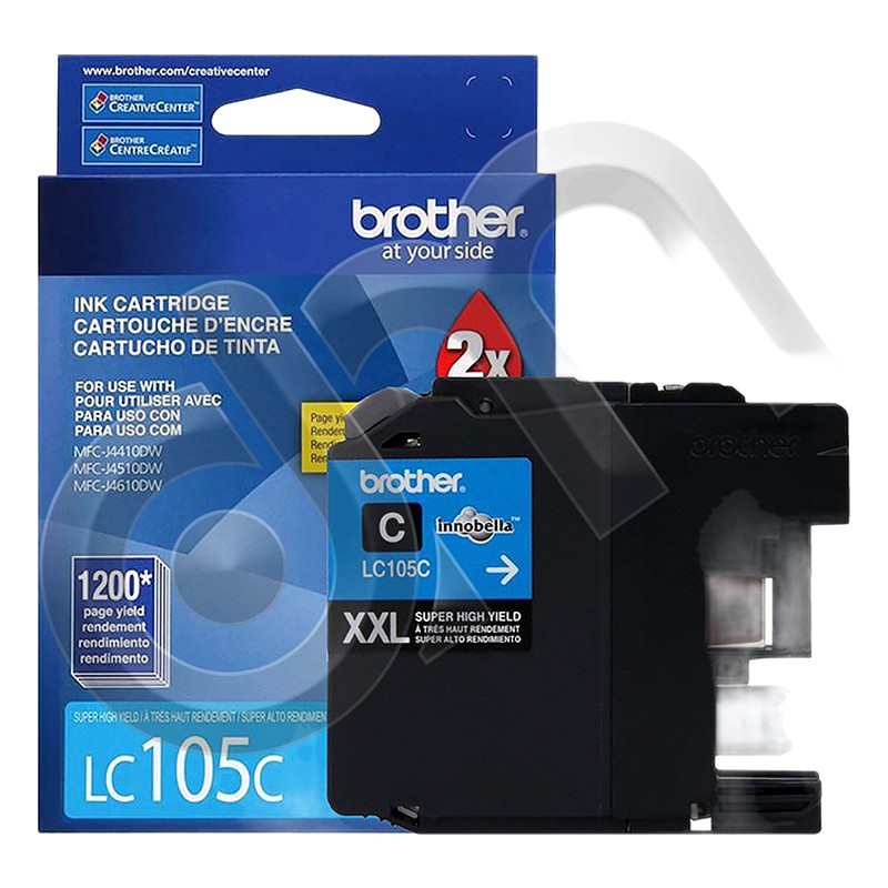 TINTA BROTHER LC-105C XXL - CYAN (1200 PAG)