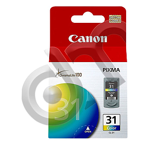 TINTA CANON CL-31 TRICOLOR 3ML. (100 PAG)
