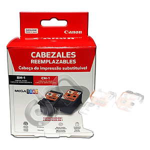PACK CABEZAL CANON BH-1 NEGRO + CH-1 COLOR