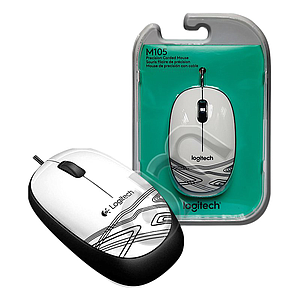 MOUSE LOGITECH M105 - BLANCO