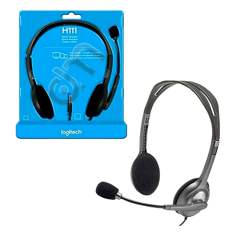 AURICULAR CON MICROFONO LOGITECH STEREO H111 3.5MM
