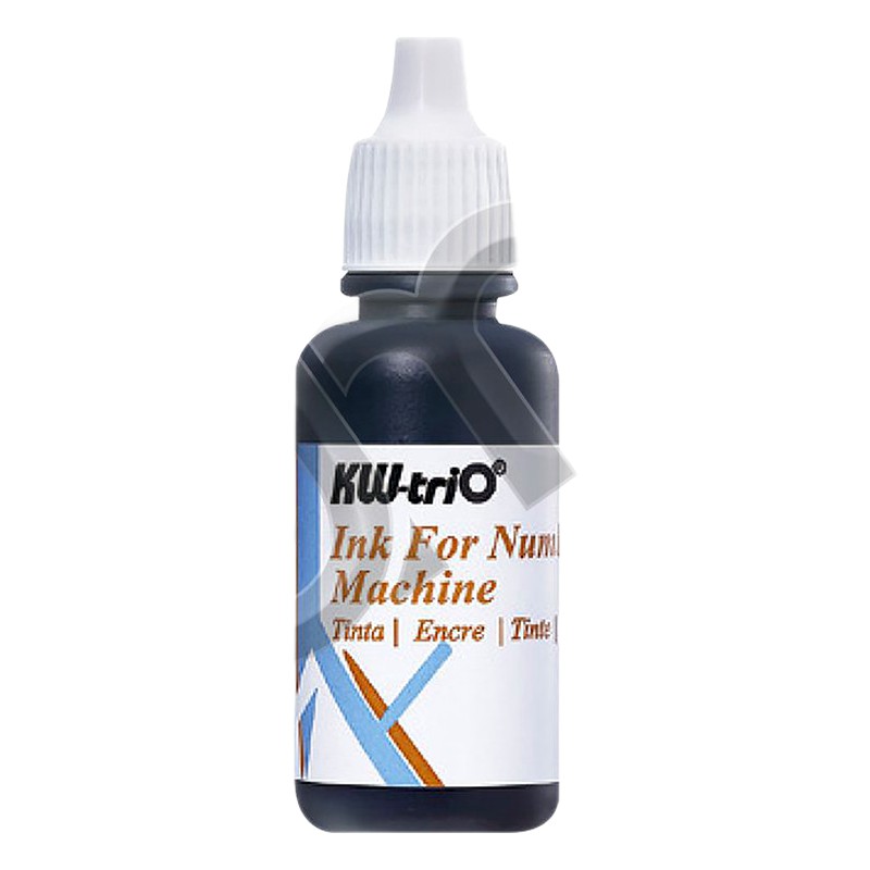 TINTA PARA NUMERADORA KW-TRIO - NEGRO 20ML.