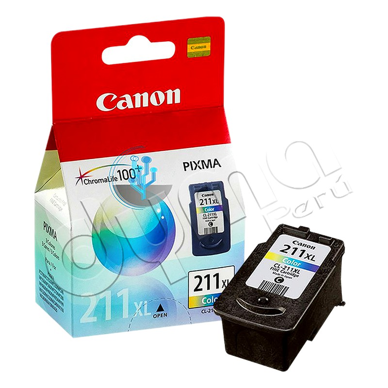 TINTA CANON CL-211XL TRICOLOR 13ML.