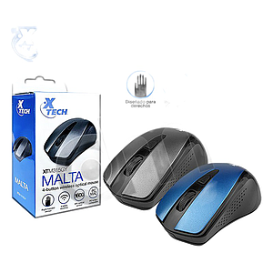 MOUSE INALAMBRICO MALTA XTECH XTM-315GY4 BUTTON 1600DPI - GREY