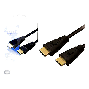 CABLE HDMI XTECH MACHO A MACHO XTC-311,  1.8M.