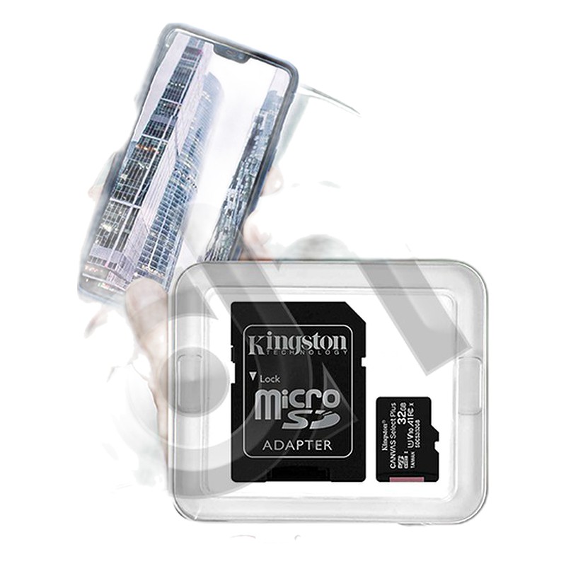 MEMORIA MICROSDHC 32GB CL.10+ADP KINGSTON 100MB/SEG