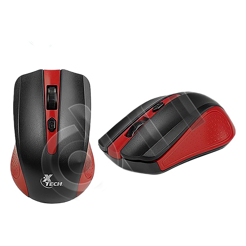 MOUSE INALAMBRICO XTECH XTM-310RD 4 BUTTON 1600DPI - RED