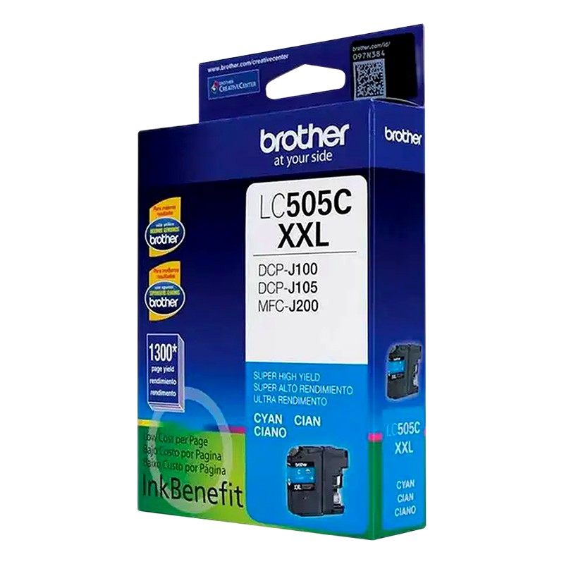 TINTA BROTHER LC-505C XXL - CYAN (1300 PAG)