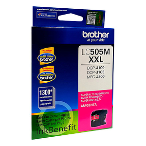 TINTA BROTHER LC-505M XXL - MAGENTA (1300 PAG)