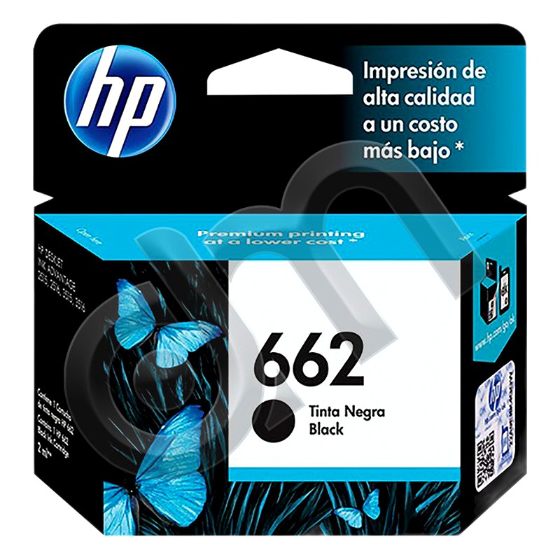 	TINTA HP 662 (CZ103AL) - NEGRA 2ML (120 PAG)