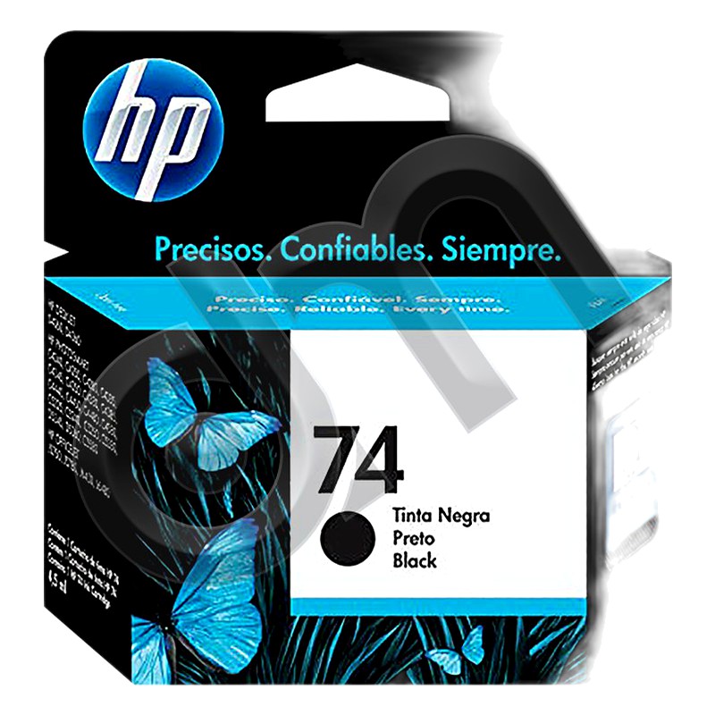 TINTA HP 74 (CB335WL) NEGRO (200 PAG)